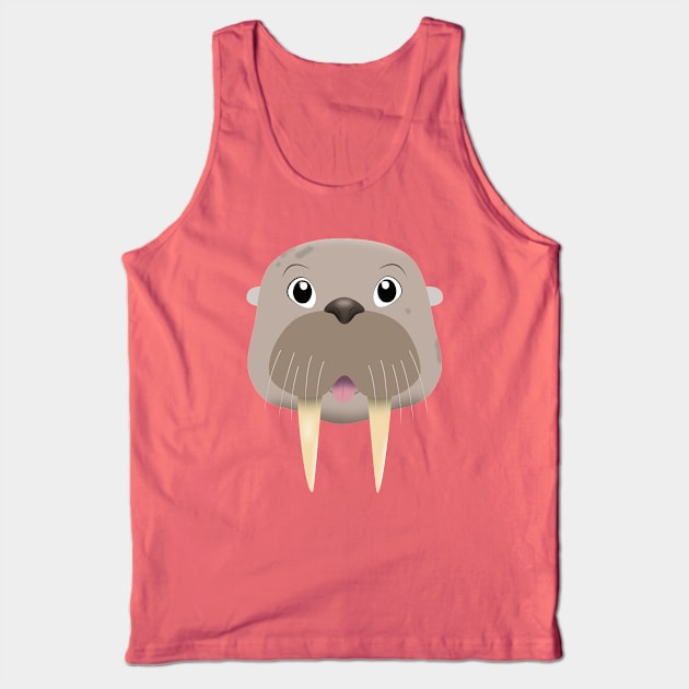 Sea lion Tank Top by GreenZebraArt